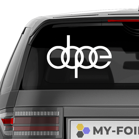 dope Aufkleber - Beispielansicht