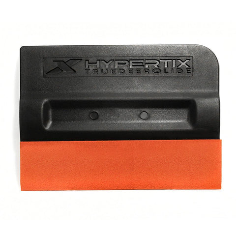Hypertix® TrueDeerGlide Magnet Rakel mit Wildleder Bezug – Car Wrapping Folien Rakel
