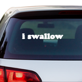 i swallow Aufkleber - Beispielansicht