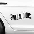 swagalicious Aufkleber - Beispielansicht
