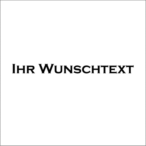 Wunschtextaufkleber für Auto Nr.12