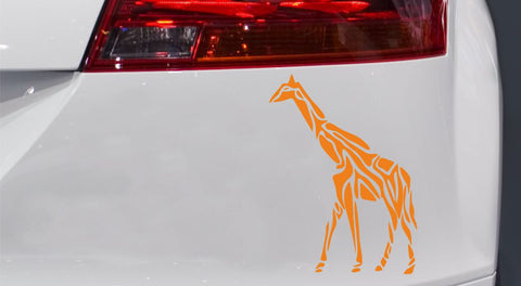 Giraffe Tribal 1 Autoaufkleber