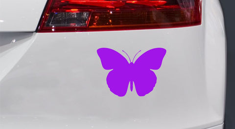 Schmetterling Silhouette 2er Set.Autoaufkleber