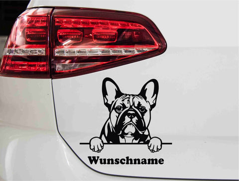 aufkleber-franzoesische-dogge-portrait-schwarz