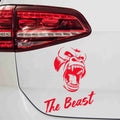 aufkleber-fuer-auto-gorillakopf-the-beast-rot