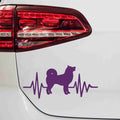 aufkleber-herzschlag-akita-violett
