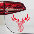 aufkleber-hirsch-polygon-rot