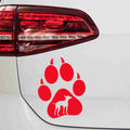 aufkleber-hundepfote-american-hairless-terrier-rot