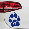 aufkleber-hundepfote-basenji-hund-blau