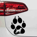 aufkleber-hundepfote-beagle-hund-schwarz