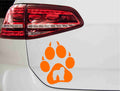 aufkleber-hundepfote-bergamasco-hund-orange