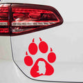 aufkleber-hundepfote-bolognese-hund-rot