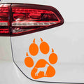 aufkleber-hundepfote-bracco-italiano-orange