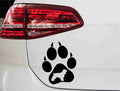 aufkleber-hundepfote-cocker-spaniel-schwarz