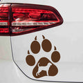 aufkleber-hundepfote-coon-hound-braun