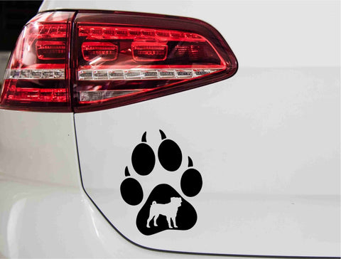 aufkleber-hundepfote-mops-hunderasse-schwarz