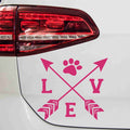 aufkleber-hundepfote-pfeile-text-love-pink