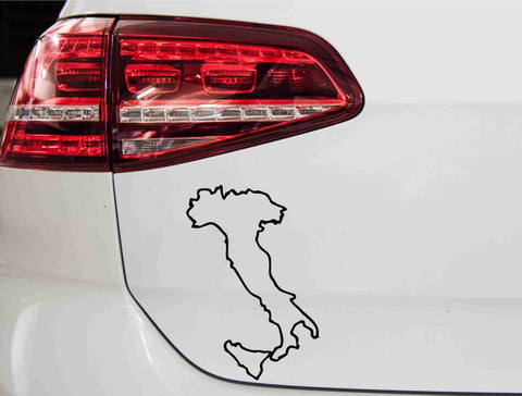 aufkleber-italien-umriss-schwarz