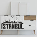 aufkleber-moebel-istanbul-skyline-schwarz