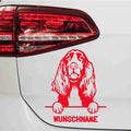 aufkleber-portrait-field-spaniel-rot