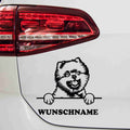 aufkleber-portrait-pomeranian-schwarz