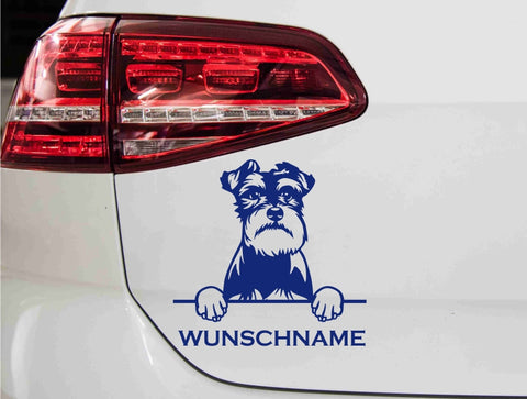 aufkleber-portrait-schnauzer-hund-blau