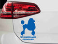 aufkleber-silhouette-pudel-blau