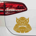 autoaufkleber-samurai-maske-gold