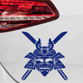 autoaufkleber-samurai-maske-mit-schwert-blau